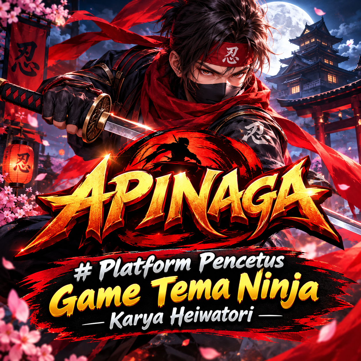 APINAGA # Platform Pencetus Game Tema Ninja Karya Heiwatori